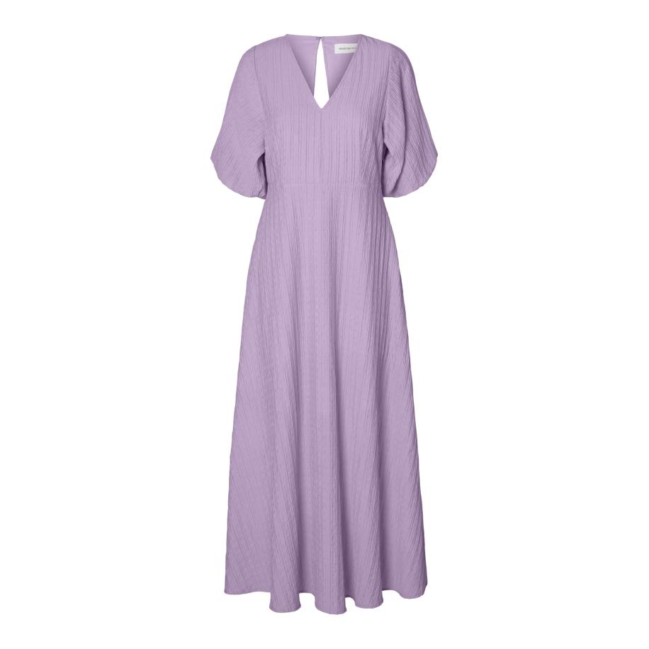 Selected SELECTED Jurk SLFMADDIE orchidee -
