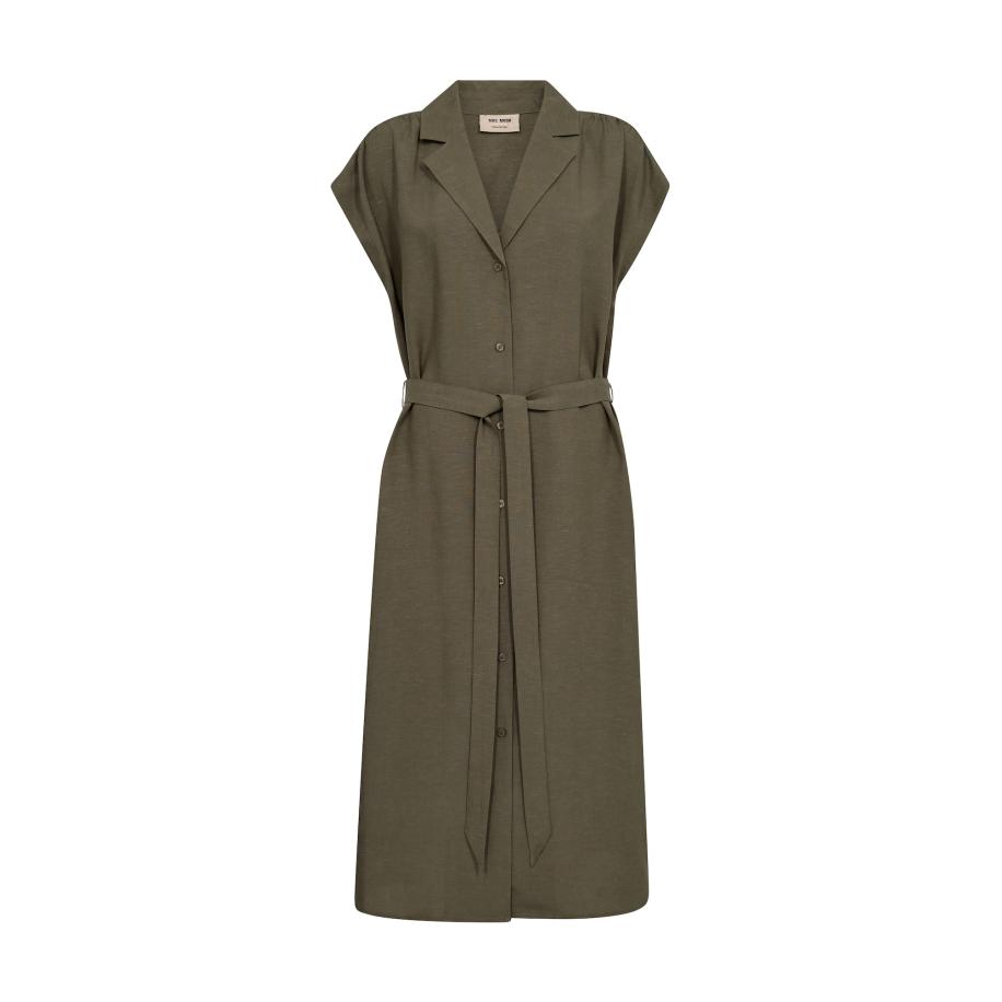 Mos Mosh MOS MOSH Blousejurk olijfgroen -
