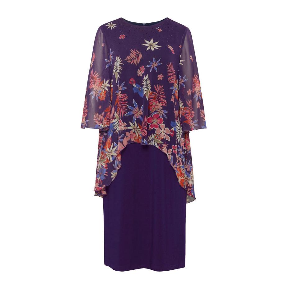 Goldner Goldner Jurk lila / gemengde kleuren -