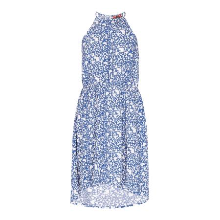 myMo ROCKS Zomerjurk blauw / natuurwit