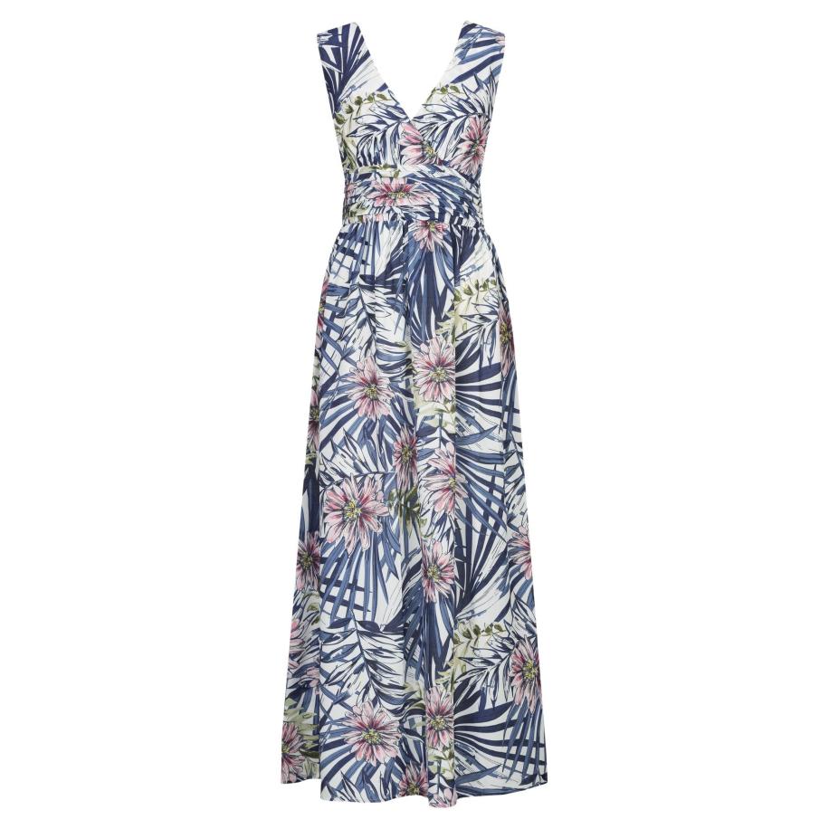 Dine'n'Dance DinenDance Zomerjurk YIVI blauw / groen / rosa -