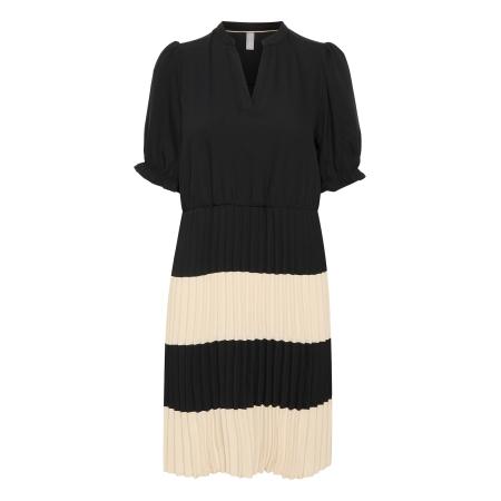 Culture CULTURE Jurk CU Betty beige / zwart