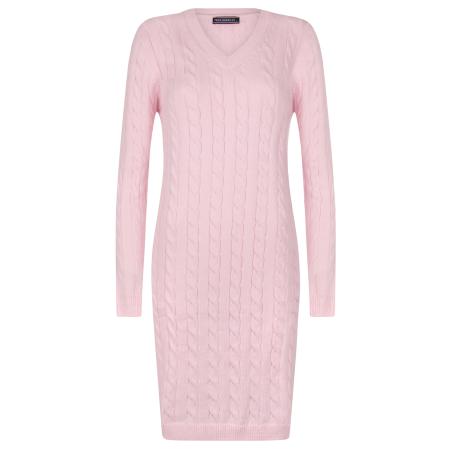 Felix Hardy Felix Hardy Gebreide jurk pink