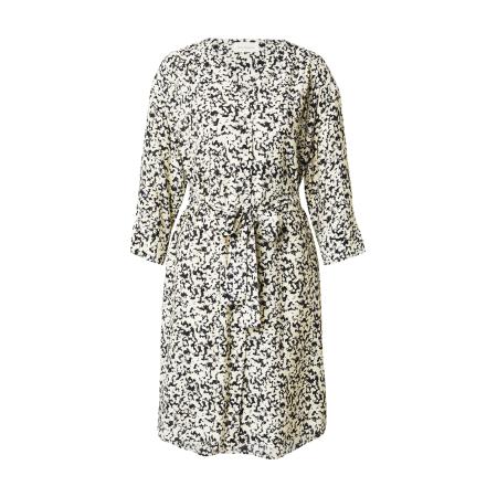 MSCH COPENHAGEN Blousejurk Jusia crème / zwart