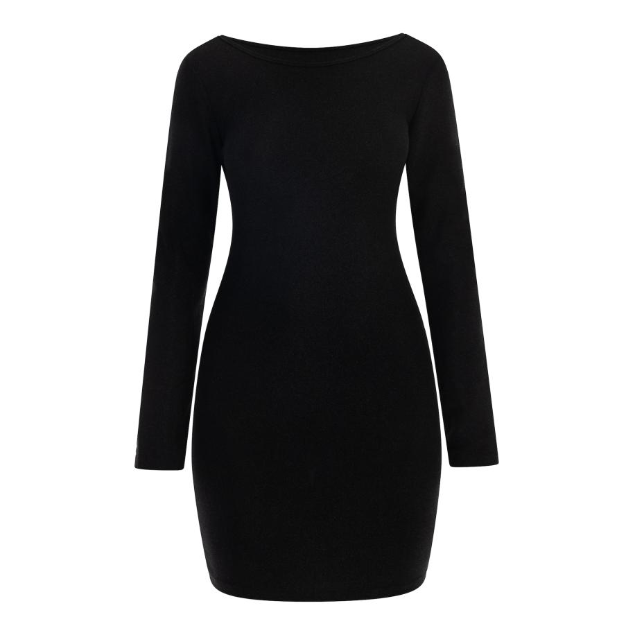 MyMo At Night myMo at night Jurk zwart -