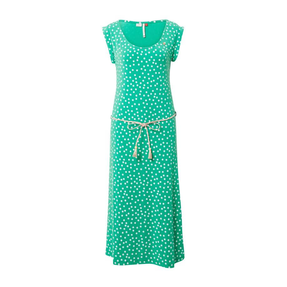 Ragwear Ragwear Jurk groen / wit -