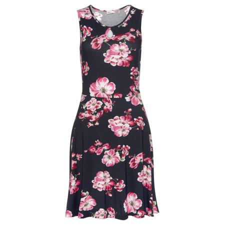 BEACH TIME BEACH TIME Zomerjurk navy / pink / wit