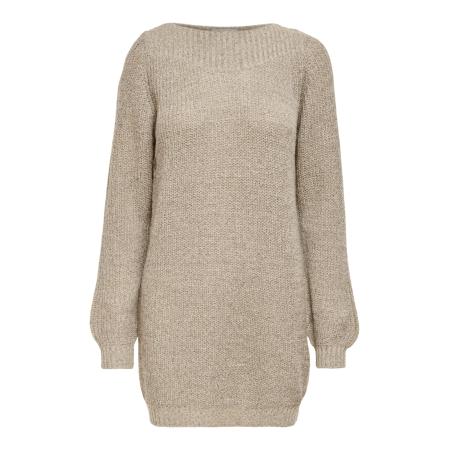 JDY JDY Gebreide jurk JDYWhitney Megan lichtgrijs