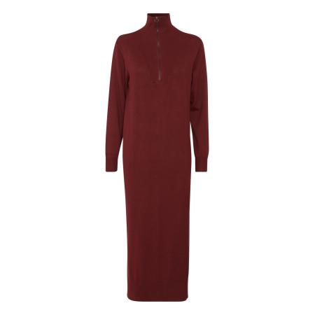 PULZ PULZ Jeans Gebreide jurk SARA rood