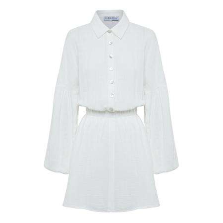 St MRLO Blousejurk TOPEKA wit