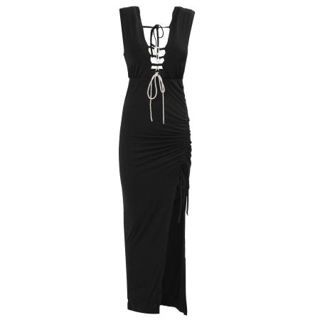 Influencer Influencer Jurk zwart