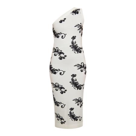 ebeeza ebeeza Jurk zwart / wolwit