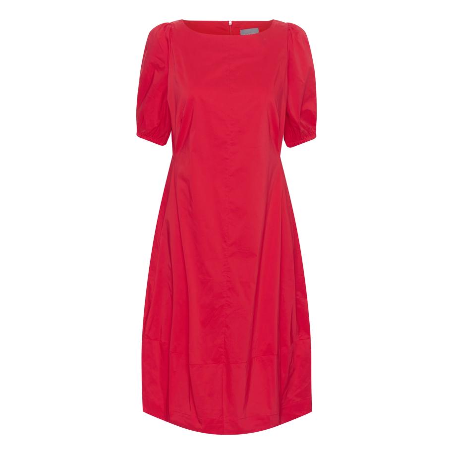 Culture CULTURE Jurk antoinett cranberry -