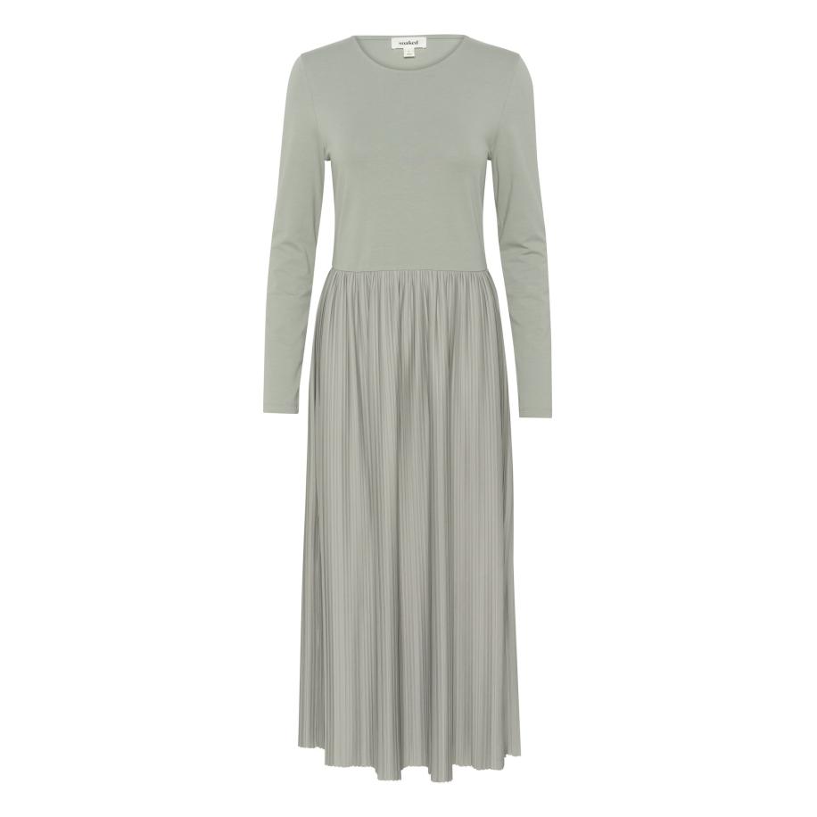 Soaked in Luxury SOAKED IN LUXURY Jurk Simone grijs -