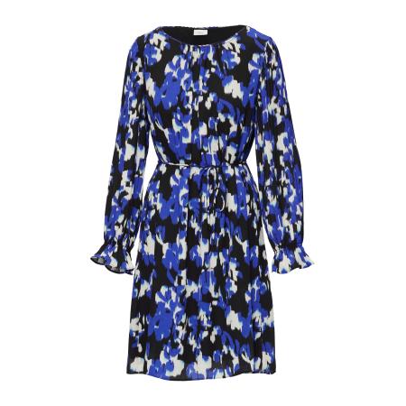 s.Oliver BLACK LABEL Jurk blauw / zwart / wit