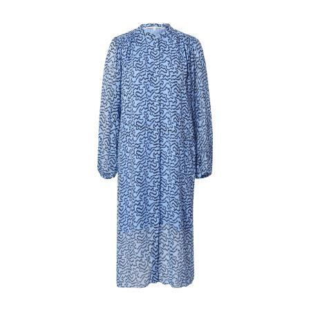 Second Female SECOND FEMALE Blousejurk Aronia navy / lichtblauw