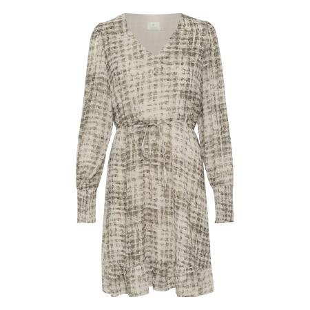 Kaffe Jurk Trinike beige / lichtgrijs