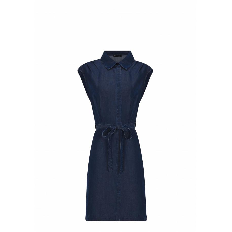 FRESHLIONS FRESHLIONS Jurk Leona donkerblauw -