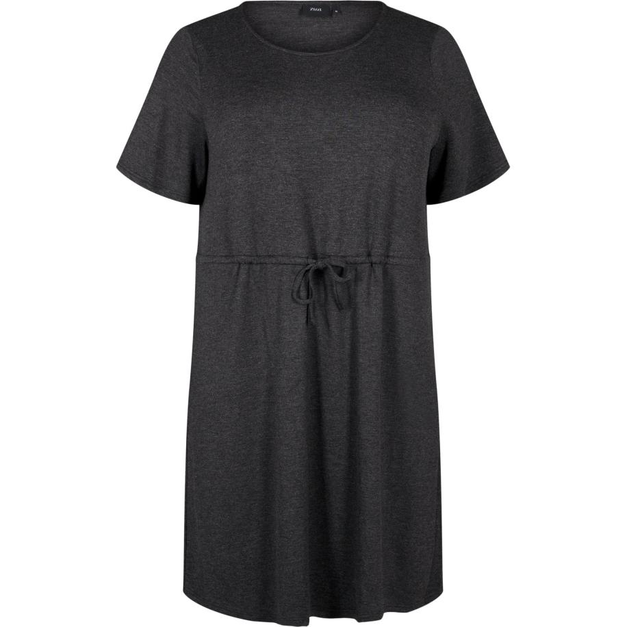 Zizzi Zizzi Jurk donkergrijs -