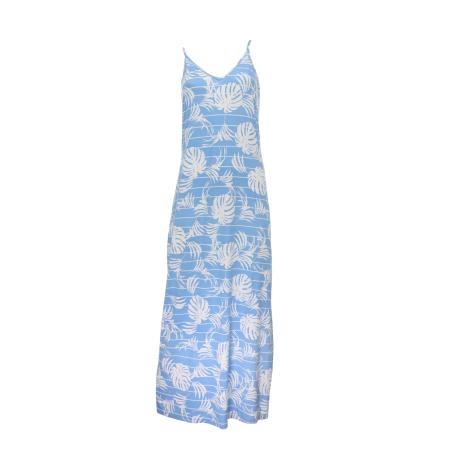 Vivid VIVID Strandjurk lichtblauw / wit