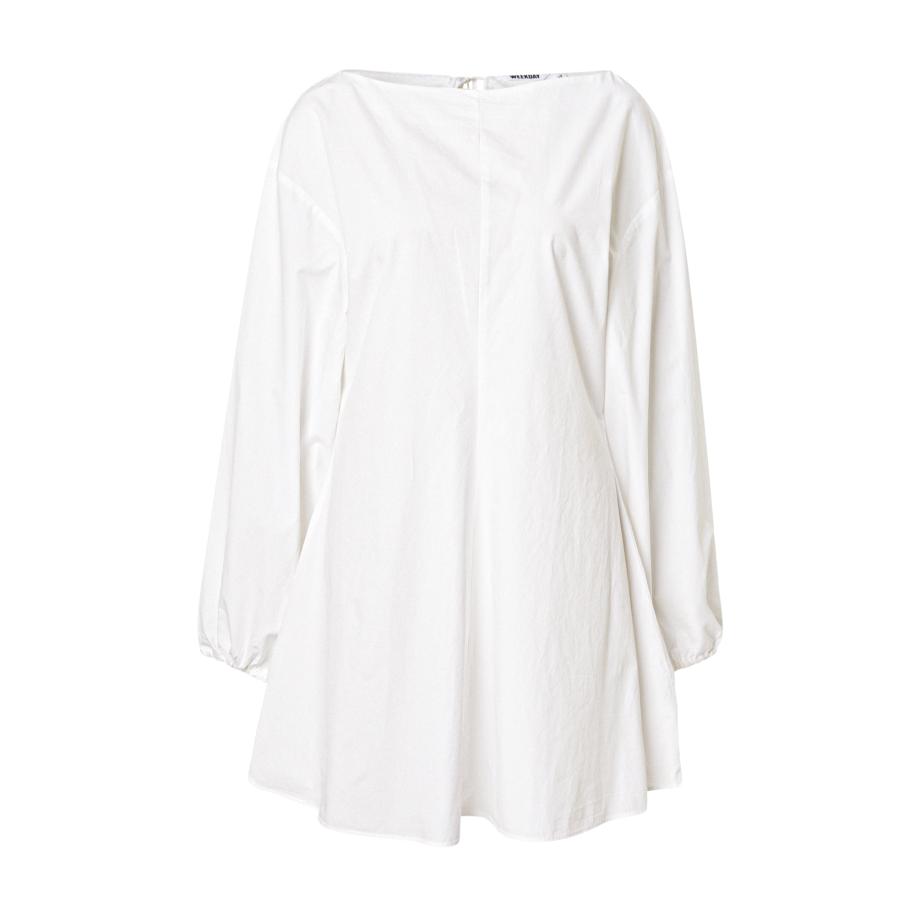 Weekday WEEKDAY Jurk Nile wit -