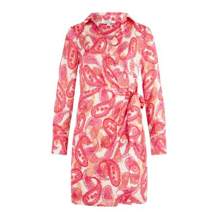 Morgan Morgan Jurk abrikoos / eosine / rood / wit