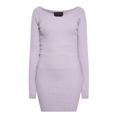 NAEMI NAEMI Gebreide jurk sering
