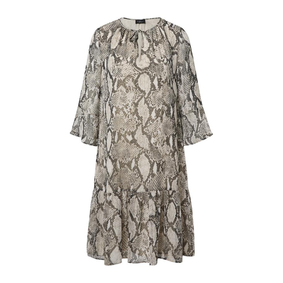 s.Oliver BLACK LABEL s.Oliver BLACK LABEL Jurk lichtbeige / antraciet -