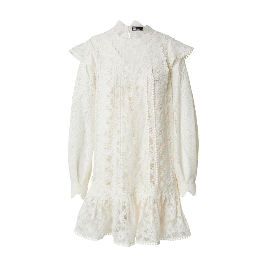 The Kooples The Kooples Jurk ecru -