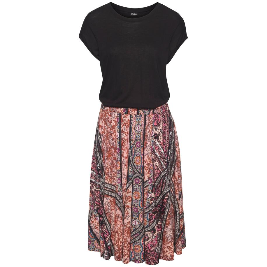 Buffalo BUFFALO Jurk gemengde kleuren / zwart -