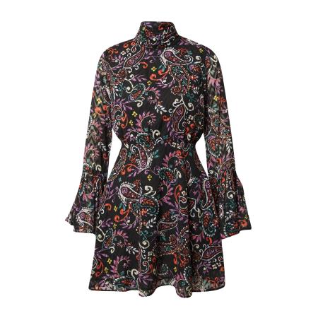 Warehouse Warehouse Jurk gemengde kleuren / zwart