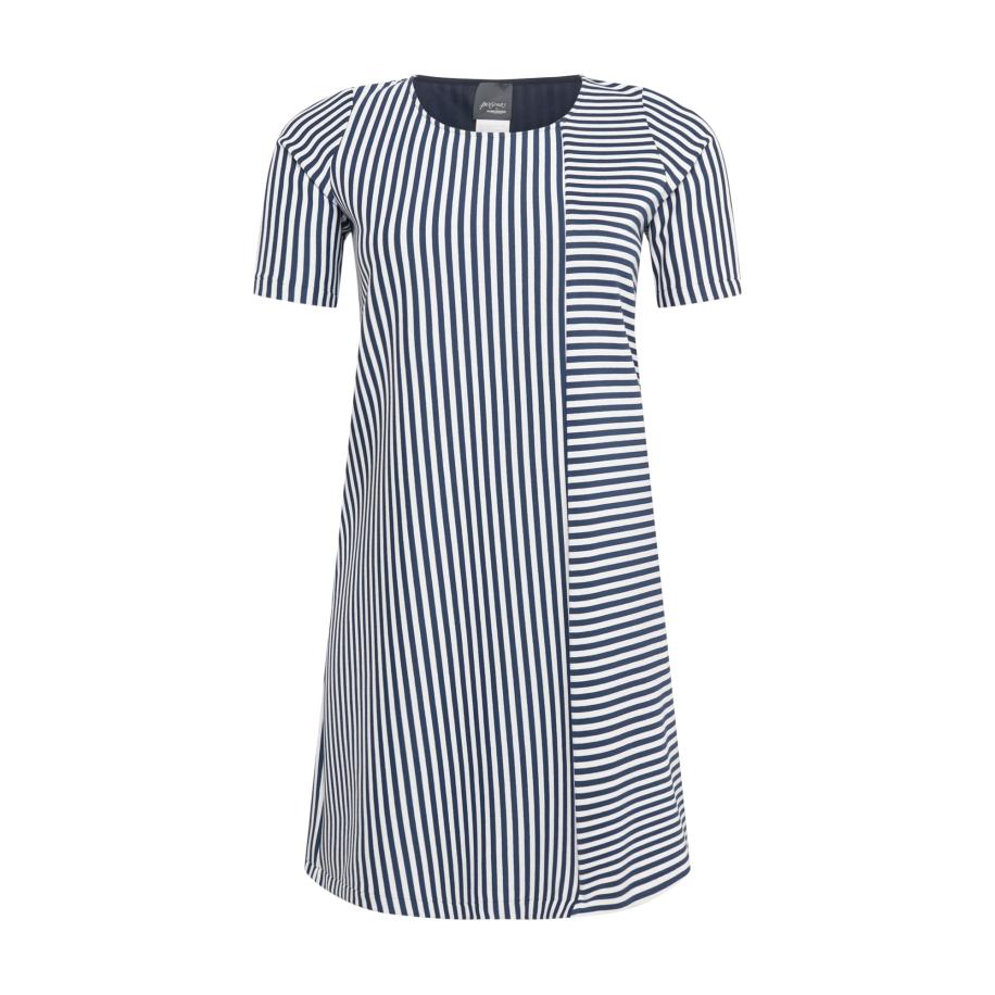 Persona by Marina Rinaldi Persona by Marina Rinaldi Jurk Orafo donkerblauw / wit -