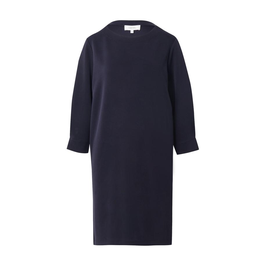 Comma COMMA Jurk navy -