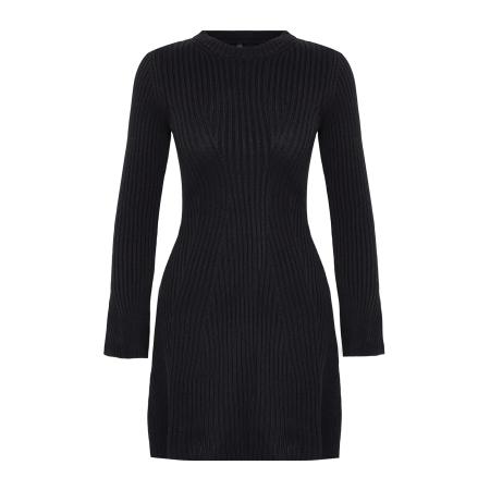 Trendyol Trendyol Gebreide jurk zwart