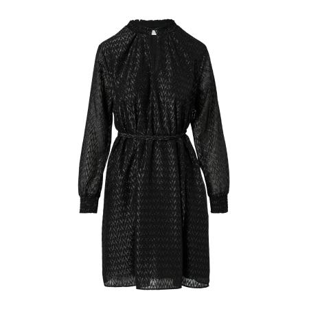 comma casual identity comma casual identity Jurk zwart / zilver