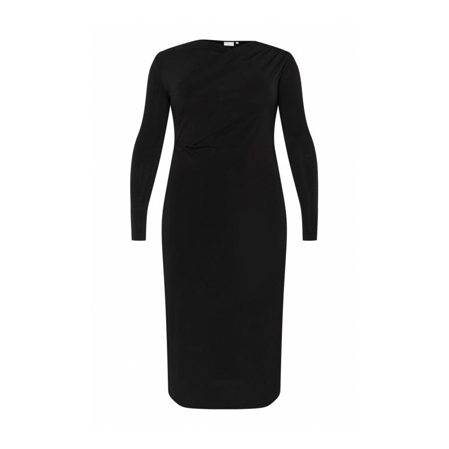 KAFFE CURVE Jurk KC Aidi zwart Zwart