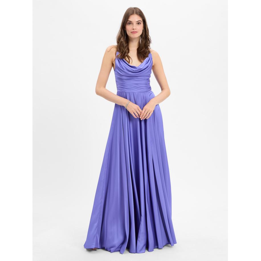 Marie Lund Marie Lund Avondjurk roodviolet -