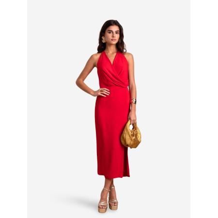 THE-ARE THE-ARE Jurk rood