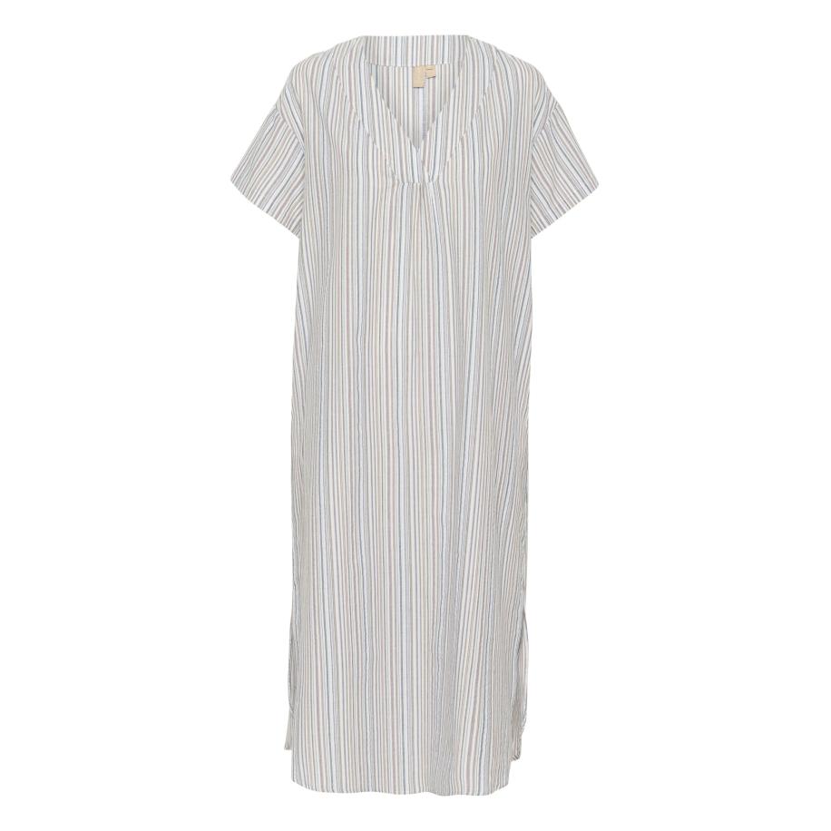 Culture CULTURE Jurk Twila gemengde kleuren -