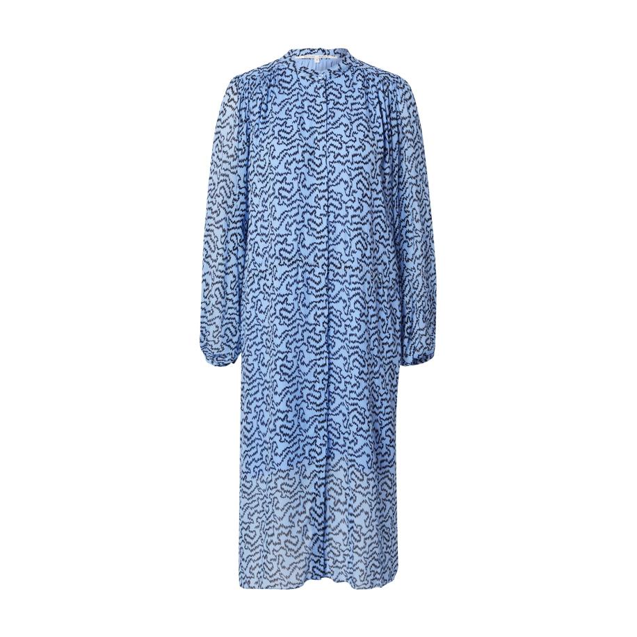 Second Female SECOND FEMALE Blousejurk Aronia navy / lichtblauw -