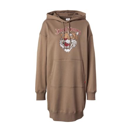 JOOP! Jeans JOOP! Jeans Jurk Tenny camel / kaki / karmijnrood / wit