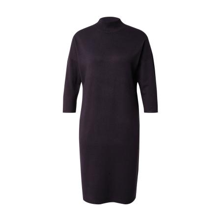 Comma COMMA Gebreide jurk zwart