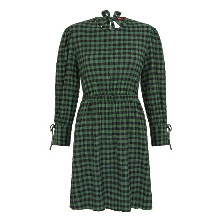 Aligne Aligne Jurk Everdeen groen / zwart