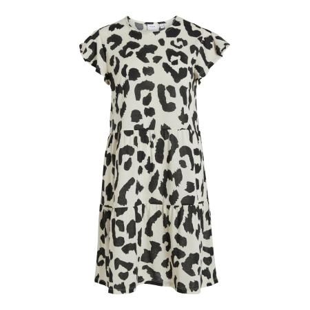 Vila VILA Zomerjurk SUN ecru / zwart