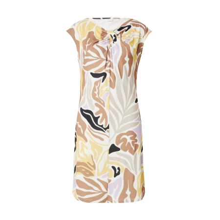 s.Oliver BLACK LABEL Jurk crème / bruin / lavendel / zwart