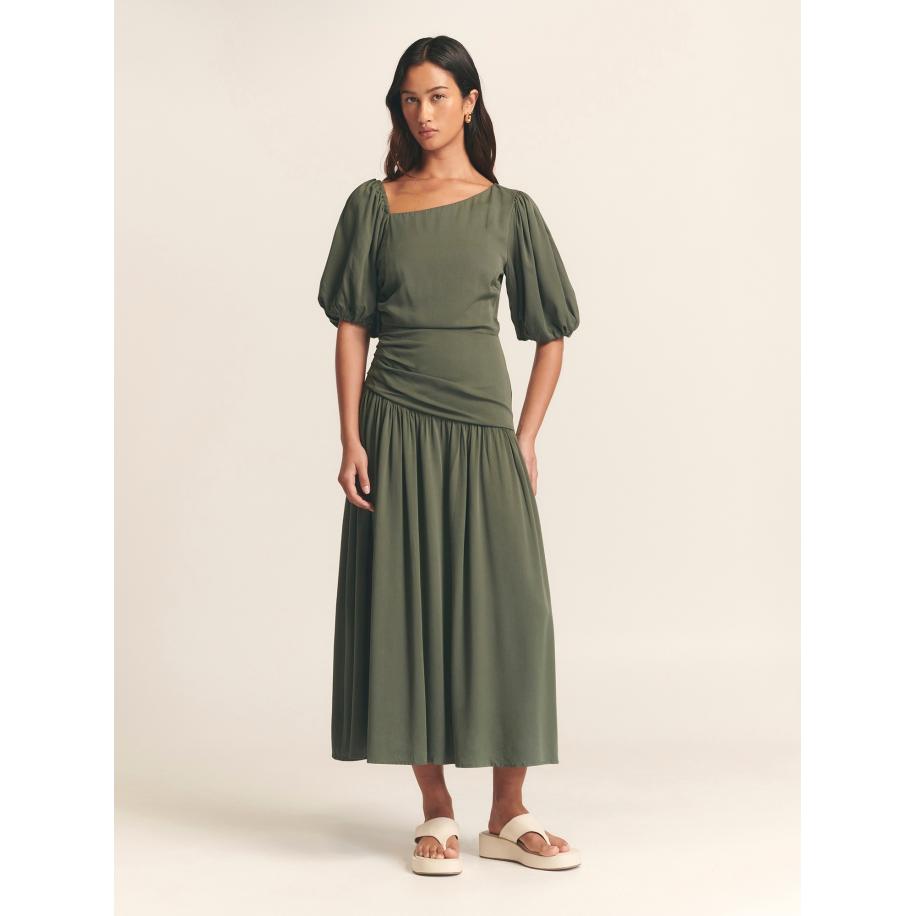 St MRLO Jurk Joie groen Groen