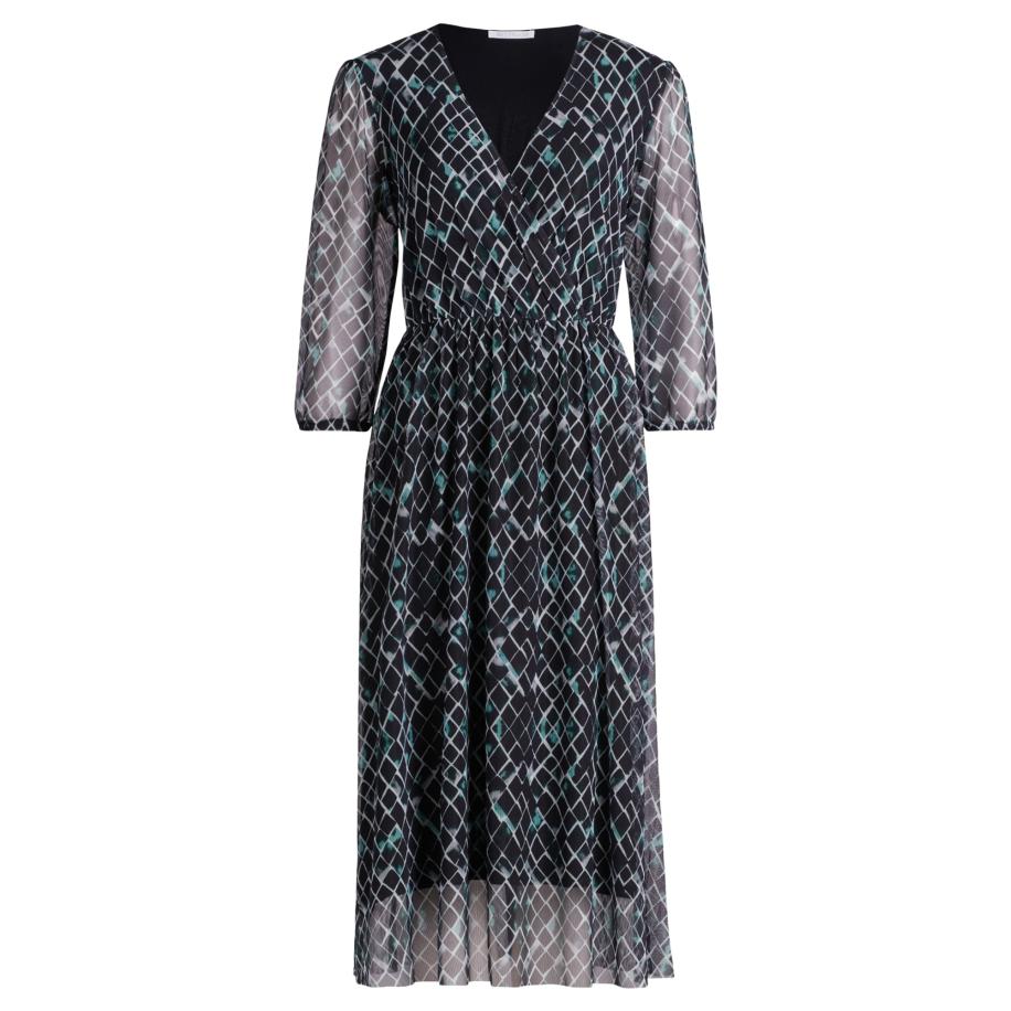 Betty & Co Betty & Co Avondjurk mintgroen / zwart -