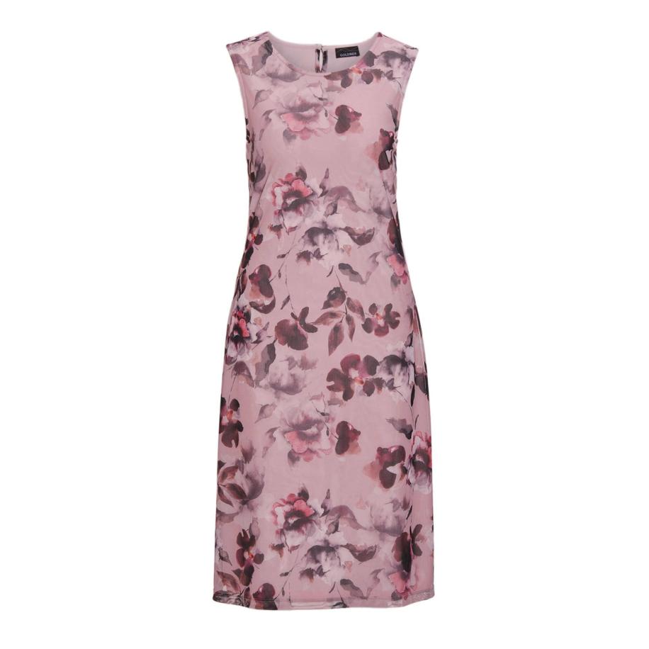 Goldner Goldner Jurk gemengde kleuren / framboos / rosé -