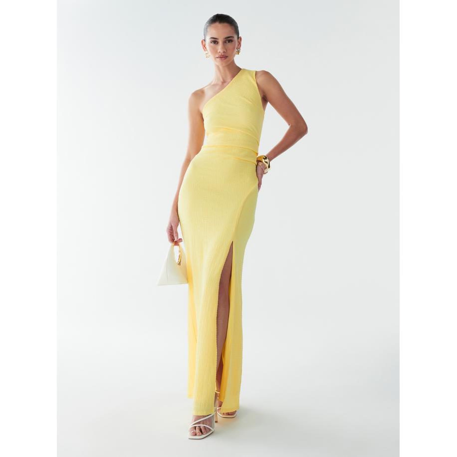 BWLDR BWLDR Avondjurk Letty geel -