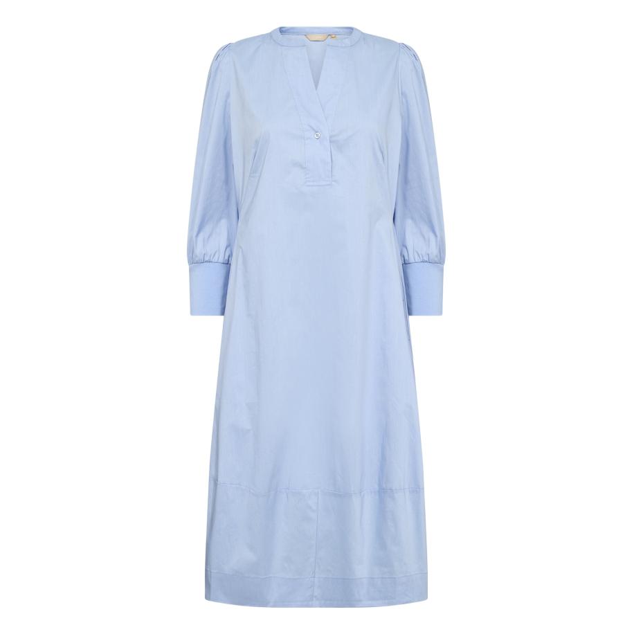 Culture CULTURE Jurk Antoinett hemelsblauw -